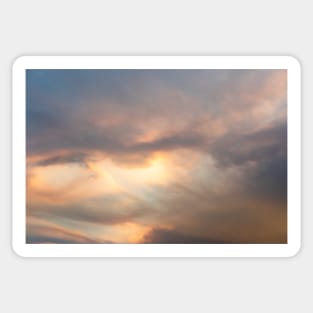 Heavenly Summer Sunset Sky Sticker